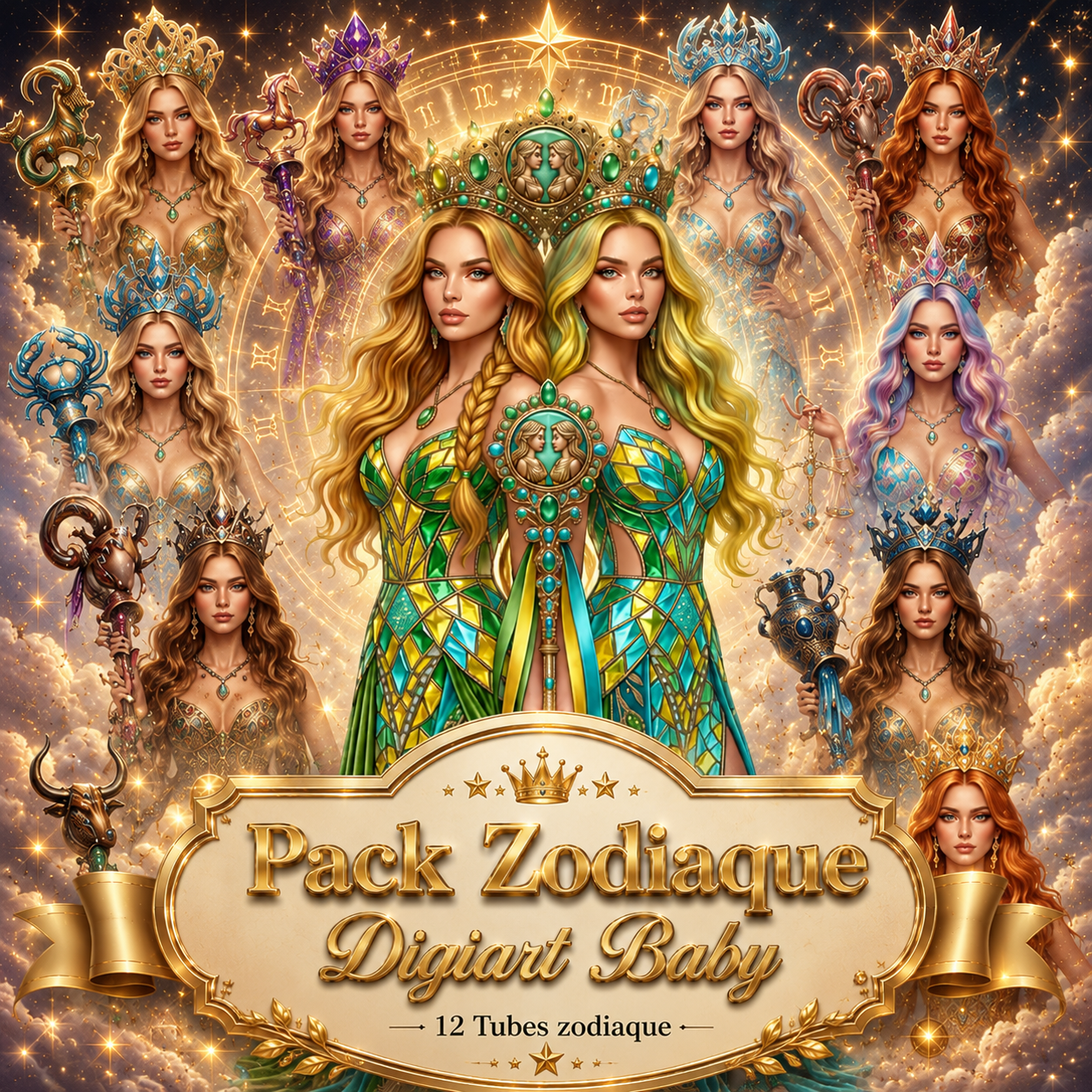 (image for) Pack Tube zodiaque